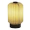 Jonathan Y Banks 8.5" Modern Minimalist Paper Pleated Column Accent LED Table Lamp, Natural JYL9102B - alternate 3