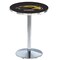 Holland Bar Stool Co 42" Chrome Southern Miss Pub Table, 36" dia. Top L214C4236SouMis - alternate 1