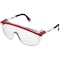 Uvex Astrospec w/Duoflex, Safety Glasses, Anti-Fog, Clear Lens, Blue/Red/White Frame, Full-Frame S1169C - alternate 1