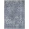 Homeroots 3' X 5' Blue And Gray Abstract Washable Indoor Outdoor Area Rug 615500 - alternate 3