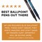 Bic Soft Feel Ballpoint Pen, Retractable, Medium 1 mm, Black Ink, Black Barrel, 12PK SCSM11-BLK - alternate 11