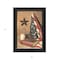 Homeroots God and Country 5 Black Framed Print Wall Art 404593 - alternate 2