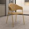 Leisuremod Bella Collection Modern Dining Chair in Taupe, 4PK BC21TP4 - alternate 5