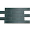 Apollo Tile Arte 1.97 in. x 7.87 in. Glossy Green Ceramic Subway Deco Wall and Floor Tile 4.09 sqft/case, 38PK RID88LRLDECGL - alternate 4