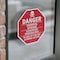 Signmission Danger Chemical Storage Authorized, 4 inch X 4 inch, Vinyl Decal, 2PK OC-D-2PACK-4-34 - alternate 2