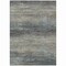 Homeroots 3' X 5' Granite Gray Striped Washable Indoor Outdoor Area Rug 608473 - alternate 5