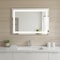 Homeroots 24" Clear Lighted Frameless Bathroom Vanity Mirror 636262 - alternate 2
