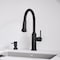 Blanco Empressa Pull-Down 1.5 GPM, Matte Black 443023 - alternate 5