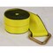 Mytee Products Winch Straps 4inx30ft Yellow HD Tie Down w/Delta Ring WLL# 5400 lbs, 4in Cargo Control for Flatbed WS430D - alternate 2