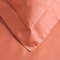 Homeroots Coral King Cotton Blend 300 Thread Count Washable Duvet Cover Set 528517 - alternate 5