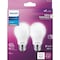 Signify Ultra Definition 60W Equivalent Daylight A19 Medium LED Light Bulb Frosted, 2PK 573444 - alternate 4