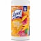 Lysol Brand New Day Disinfecting Wipes, Canister, Mango, 80 PK RAC97181 - alternate 2