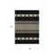 Homeroots 9' X 12' Black Ivory And Wheat Southwestern Washable Indoor Outdoor Area Rug 613889 - alternate 4