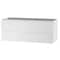 Homeroots 40" White Wood Freestanding Bathroom Vanity With White Sink And Two Drawers 627496 - alternate 3