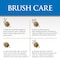 Linzer Pro Edge 4 in. Flat Paint Brush 1870 PE 0400 - alternate 5