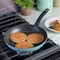 Martha Stewart Everyday Bowcroft 11 Inch Aluminum Nonstick Frying Pan in Dusty Blue 120071.01 - alternate 4