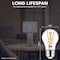 Luxrite A15 Edison LED Bulb, 60W Equivalent, 8.5W, Dimmable, 3500K Natural White, Enclosed Fixture, 12PK LR21692 - alternate 3