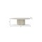 Homeroots 95" Beige Marble Pedestal Base Oval Dining Table 718900 - alternate 4