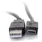 C2G 3FT USB 2.0 USB-C TO USB-A CABLE M/M - BLACK 28870 - alternate 3