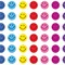 Teacher Created Resources Happy Faces Mini Stickers, 528-Piece Set, 12PK TCR1236 - alternate 3