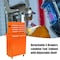 Edendirect Tool Chest, 5 Drawer, Orange, Metal, 22.95 in W x 47.25 in H ED-W110265912 - alternate 5