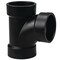 Nibco 5811 6 Hub x Hub x Hub Sanitary Tee Abs I099400 - alternate 1