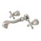 Kingston Brass Two-Handle Wall Mount Tub Faucet, Polished Nickel KS5026AX - alternate 1