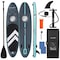 Serenelife 10 ft 6 in Inflatable Stand-Up Paddle Board with Window SLSUPCL01 - alternate 1