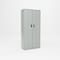 Pucel Bi-Fold Door Bin Storage Cabinet, 36 in W x 78 in H x 18 in D, Gray BDSC-3678-18-B - alternate 1