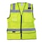 Radians Hi-Vis Ladies Hvy Dty Surv Safety Vest-Grn-2X SV59W-2ZGM-2X - alternate 5