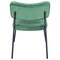 Leisuremod Marilane Velvet Accent Chair with Metal Frame, Turquoise MA29BU - alternate 3