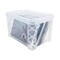 Super Stacker Clear Plastic Stacking Storage Box, 4X6 in, 2PK 40305 - alternate 4