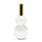 Homeroots Set of Two Clear And Gold Geo Orbs Crystal Tabletop Taper Candlesticks, 2PK 590266 - alternate 3