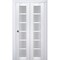 Sartodoors Sliding Closet Bi-fold Doors White Solid Core Modern Interior VEREGIO7602BF-WS-72 x 96 (2* 36x96) - alternate 1