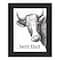Homeroots Herd That Black Framed Print Bathroom Wall Art 530076 - alternate 1