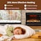 Edendirect 36 in. 5120BTU Wall Mount Electric Fireplace, 750W/1500W, Heat 400 sq. ft, Blower Hea ZR-TS36ZS - alternate 2