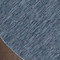 Homeroots 8' Navy Blue And Ivory Round Geometric Indoor Outdoor Area Rug 552322 - alternate 4