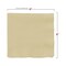 Smarty Had A Party Durable Ivory Paper Beverage/Cocktail Napkins, 600PK 80161B-CASE - alternate 3