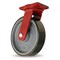 Hamilton Extra Heavy Duty Swivel Caster, 12" x 3" Duralast XC Polyurethane (70D) on Cast Iron Wheel S-EHD-12DT70 - alternate 1