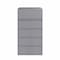 Hirsh 36 in W 5 Drawer Lateral File Cabinet, Arctic Silver, A4/Legal/Letter 23747 - alternate 3