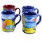 Gibson Home Beachcomber 4 Piece 16 Ounce Stoneware Mug Set in Assorted Designs 124258.01 - alternate 3