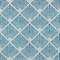 Homeroots 10' X 14' Teal Blue And Ivory Geometric Washable Indoor Outdoor Area Rug 594748 - alternate 3