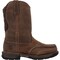 Georgia Boot Athens 360 11" Pull-On Waterproof Moc-Toe Nano Composite Toe Work Boot, Brown, Size 12 GB00739 - alternate 3