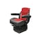 Uni Pro 1007 Air Suspension Seat 12-Volt Red/Black Fabric 8565 - alternate 1
