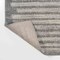 Jonathan Y Khalil Modern Berber Stripe Gray/Cream 2 ft. x 8 ft. Runner Rug MOH207G-28 - alternate 3