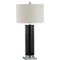 Jonathan Y Dallas 31.5" Ceramic LED Table Lamp, Black/Chrome JYL8021B - alternate 4
