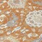 Homeroots 3' X 5' Copper Ivory And Gray Damask Washable Indoor Outdoor Area Rug 599406 - alternate 4