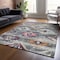 Homeroots 3' X 5' Gray Charcoal And Silver Southwestern Washable Indoor Outdoor Area Rug 588678 - alternate 6