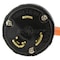 Ac Works L6-30P to L6-20R Adapter, 1.5 ft, 20A Breaker-Protected, Heavy-Duty STW L630ICBL620 - alternate 2