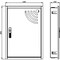Siemens ALPHA 160 DIN flush-mounted board SK2 h=800 w=550 d=120 8GK1031-3KK20 - alternate 2